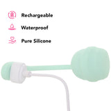Satisfyer Smooth Petal Wearable Vibe in Mint Vibrators > Bullet and Egg Vibrators - Tophatter Daily Deals