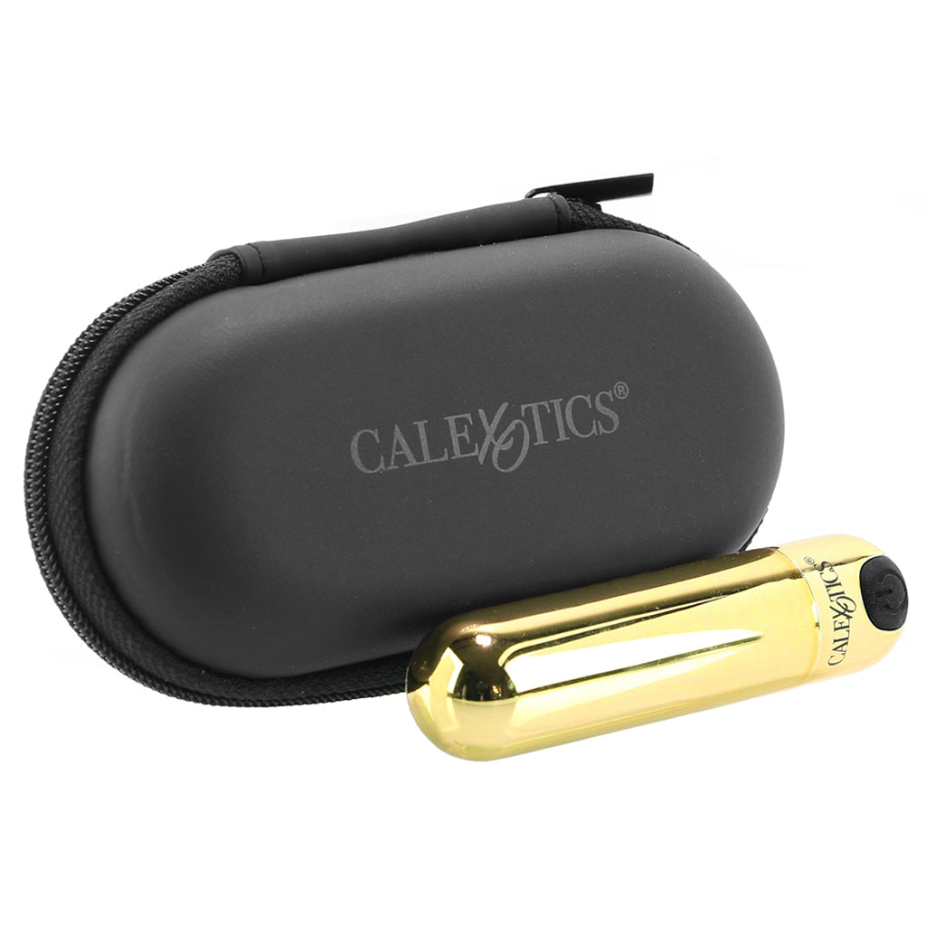 Rechargeable Hideaway Bullet Vibe in Gold Vibrators > Bullet and Egg Vibrators - Tophatter Daily Deals