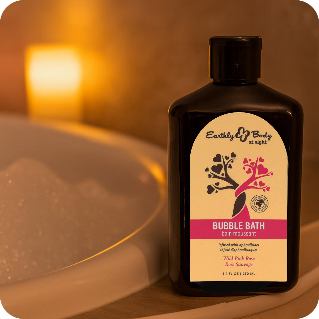 At Night Bubble Bath 8.4oz/250ml in Wild Pink Rose - Tophatter's Adult Sex Toys Online Lubes and Lotions > Hair & Skincare - Tophatter Daily Deals