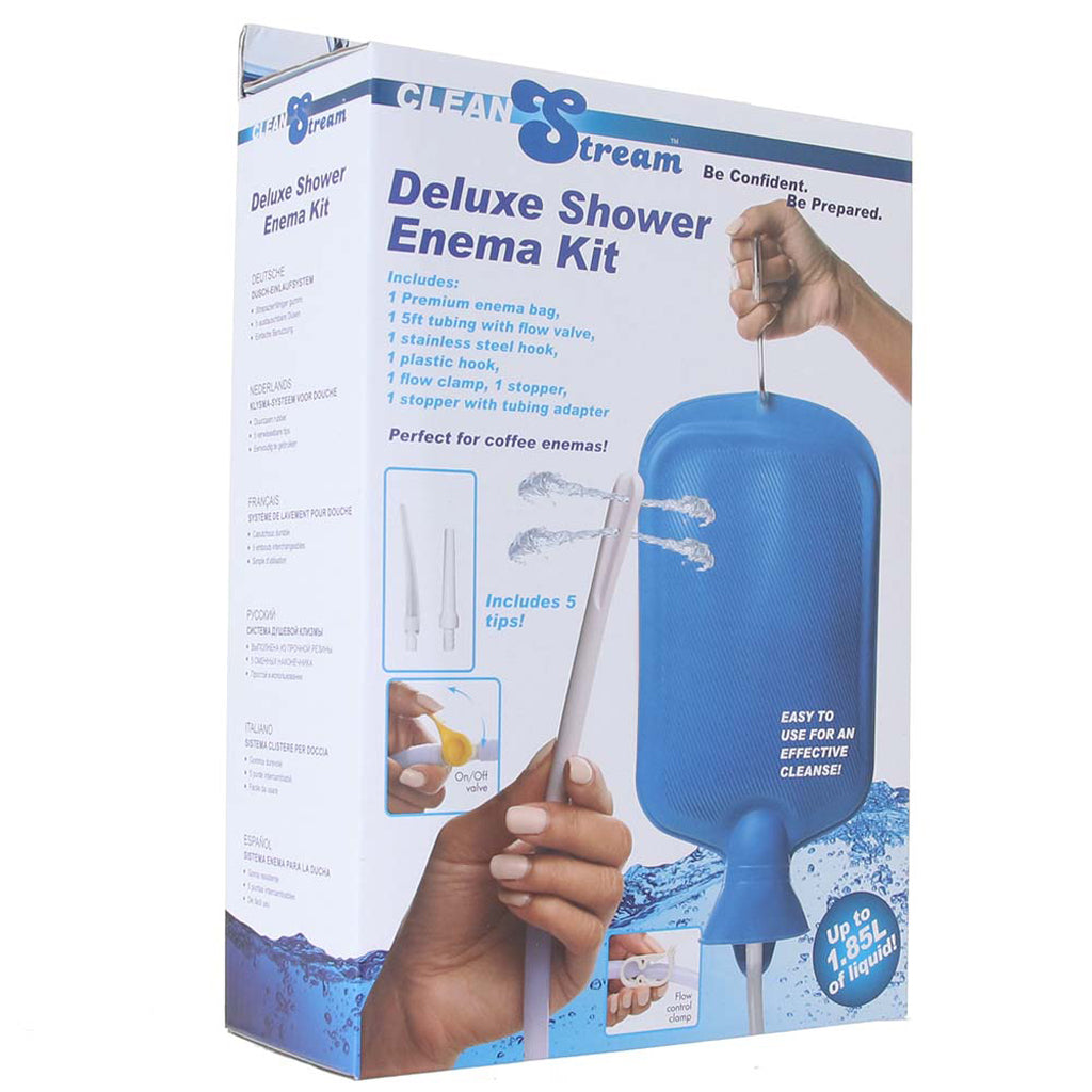 Clean Stream Deluxe Shower Enema Kit Anal Sex Toys > Douche and Enema - Tophatter Daily Deals