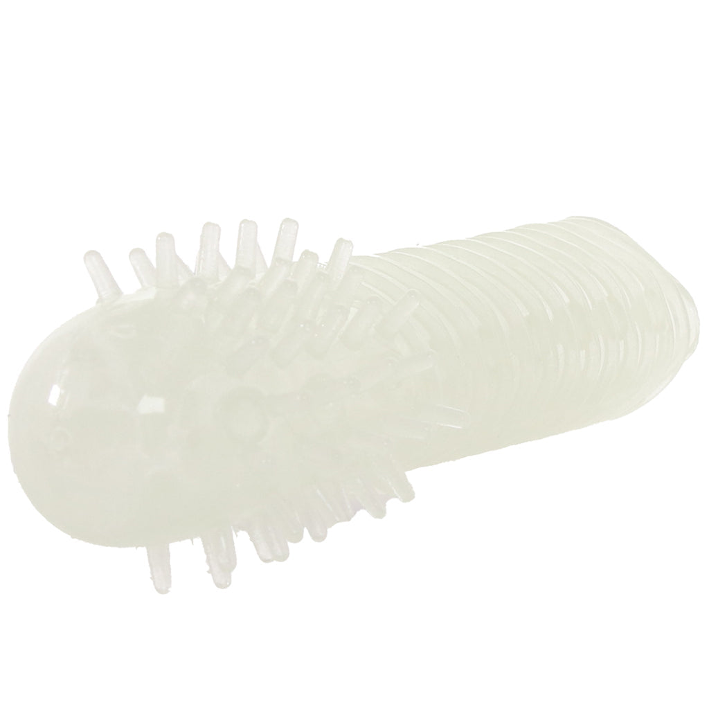 Textured Reversable Pleasure Sleeve in Glow-In-The-Dark Male Enhancement > Extenders and Sleeves - Tophatter Daily Deals