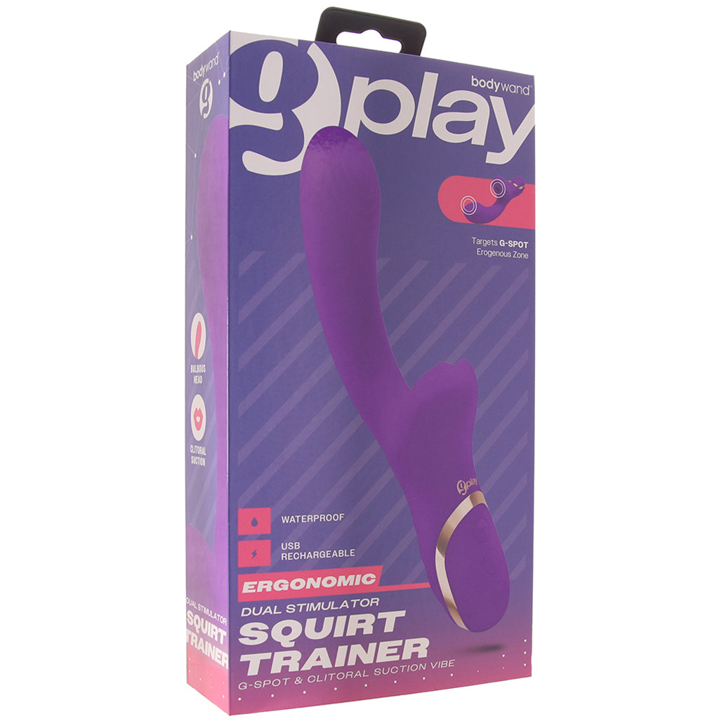 BodyWand G-Play Squirt Trainer Suction Rabbit Vibe Vibrators > Rabbit Vibrators - Tophatter Daily Deals