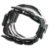 Blue Line Triple Metal C-Ring with Adjustable Ball Strap Bondage and Fetish > Cock and Ball Devices - Tophatter Daily Deals