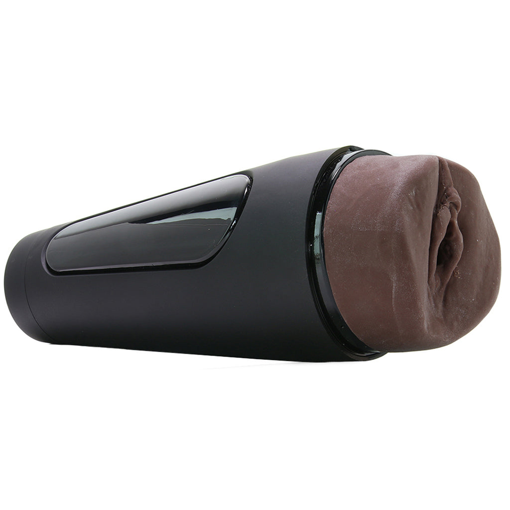Main Squeeze Original ULTRASKYN Pussy Stroker in Chocolate Male Masturbators > Self-Contained Strokers - Tophatter Daily Deals