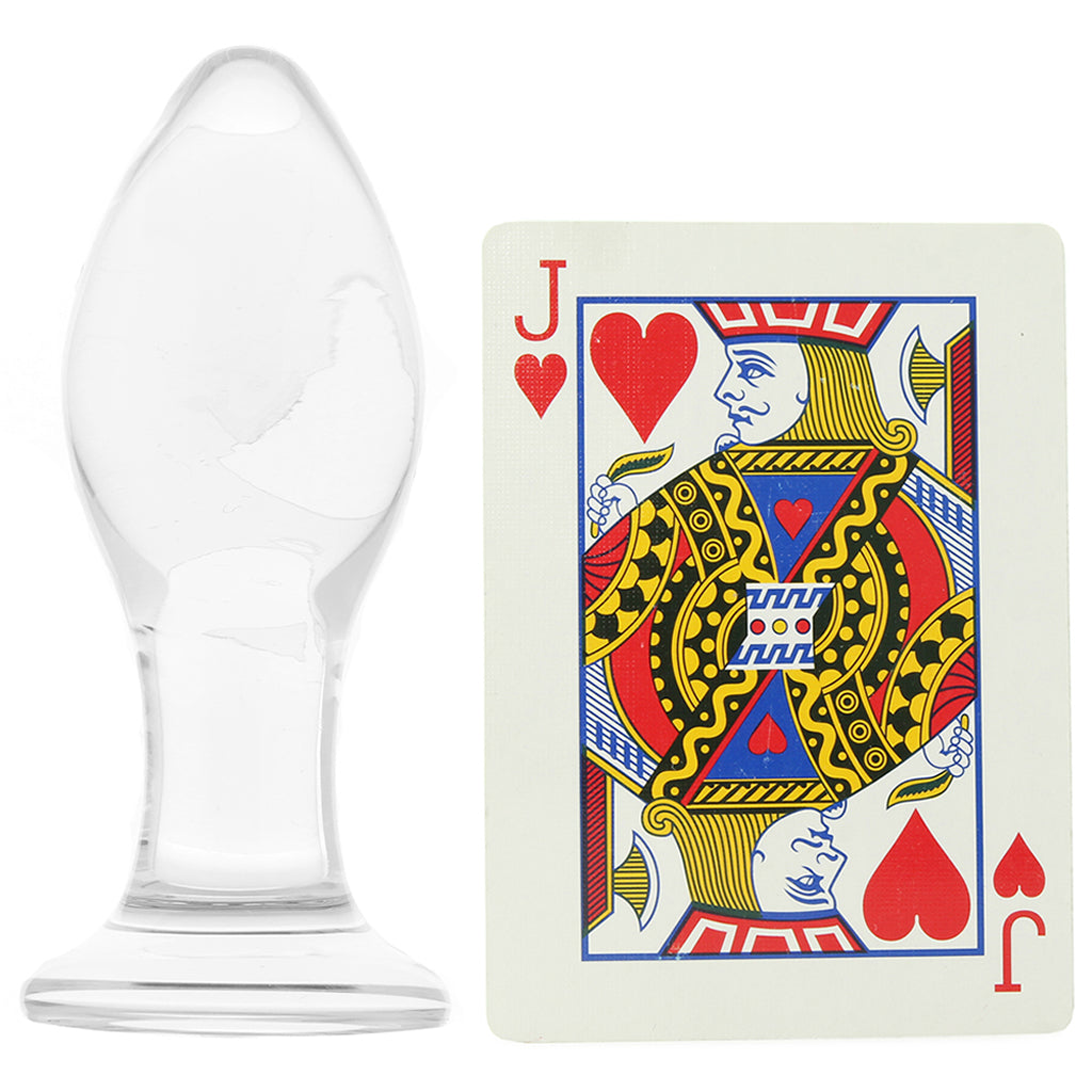 gläs 4 Inch Classic Butt Plug - Tophatter's Adult Products Anal Sex Toys > Butt Plugs - Tophatter Daily Deals