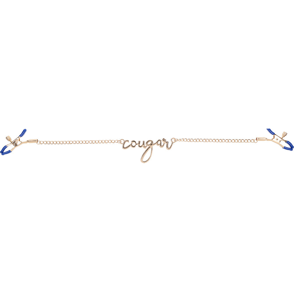 Sex & Mischief Cougar Nipple Clamps Bondage and Fetish > Nipple Stimulators & Clamps - Tophatter Daily Deals