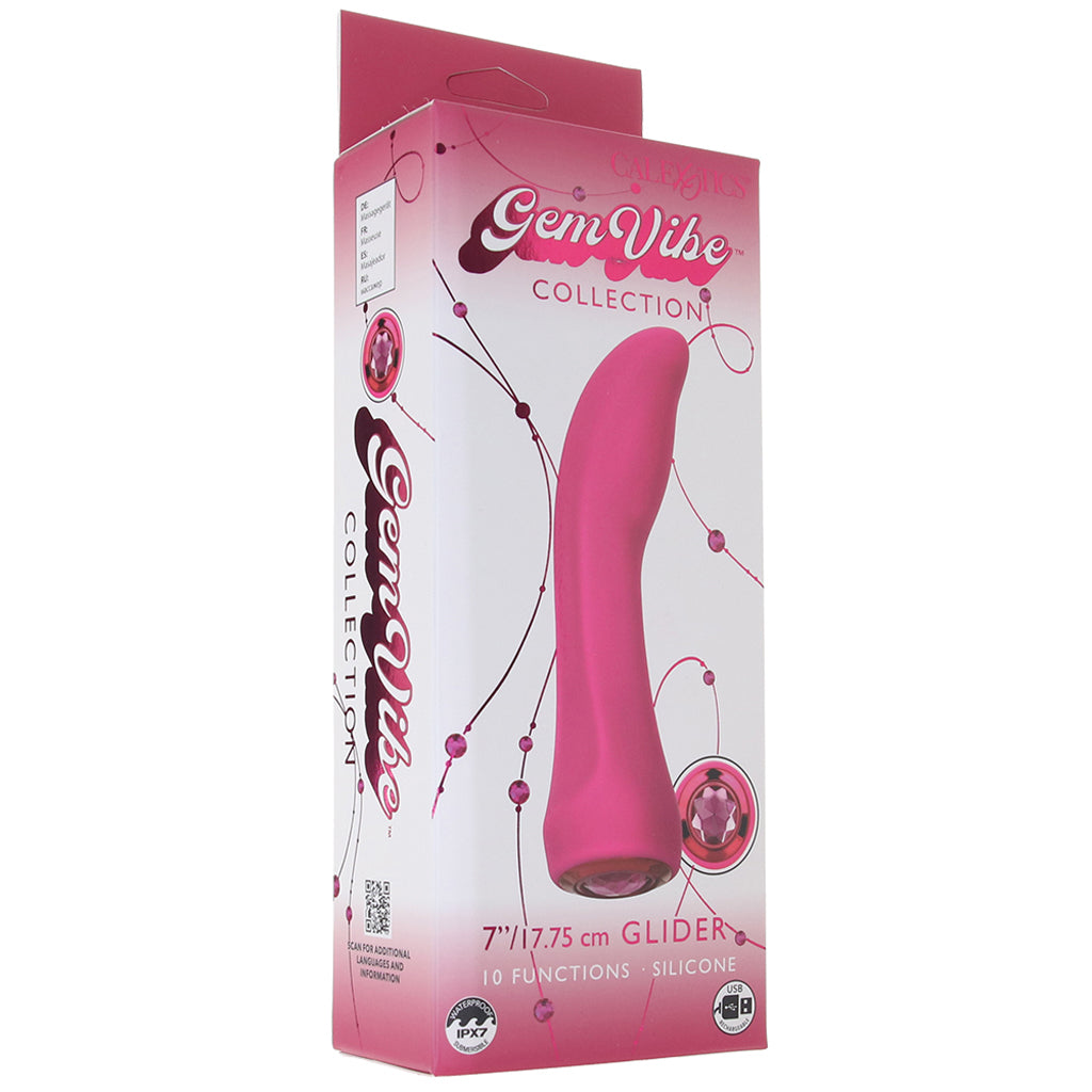 Gem Vibe Collection Glider Vibe Vibrators > G-Spot Vibrators - Tophatter Daily Deals