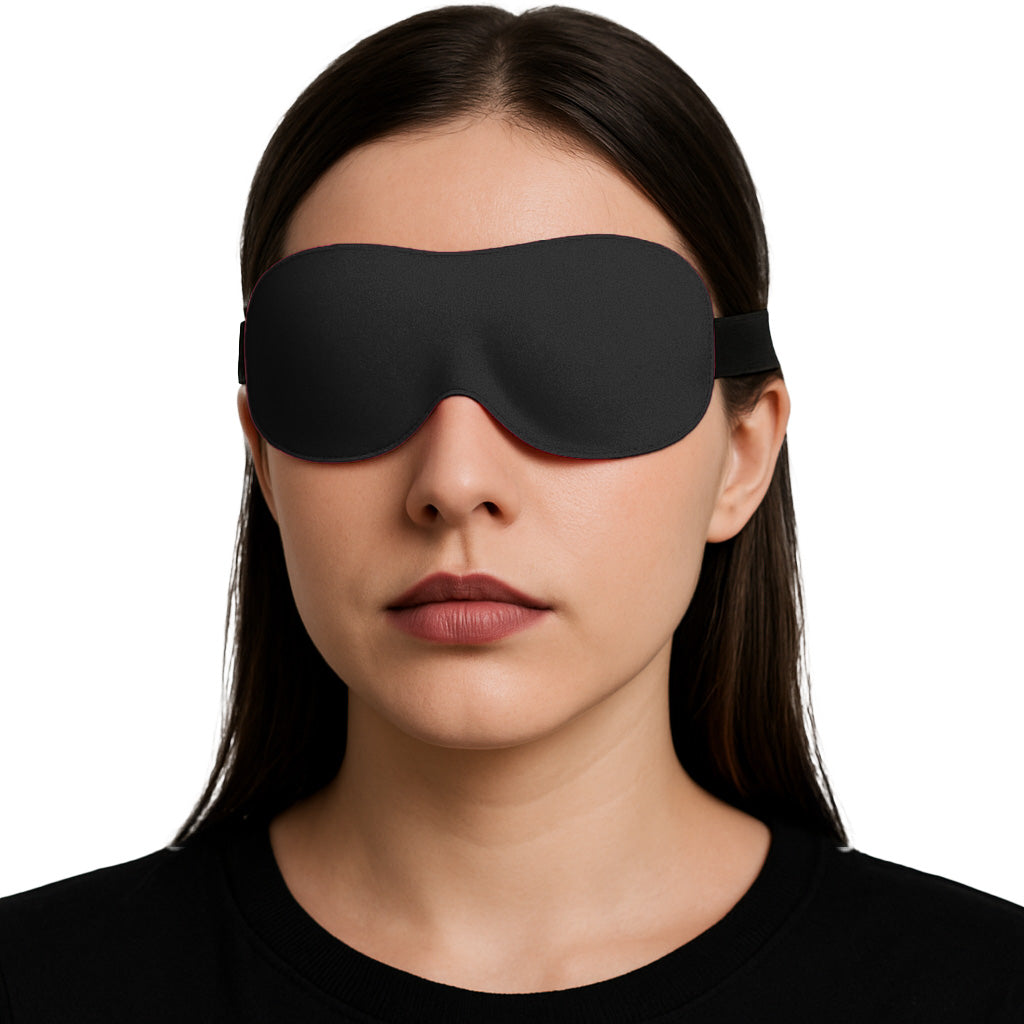 Ouch! 3D Blindfold in Black Bondage and Fetish > Pleasure Masks and Dress Up Play - Tophatter Daily Deals