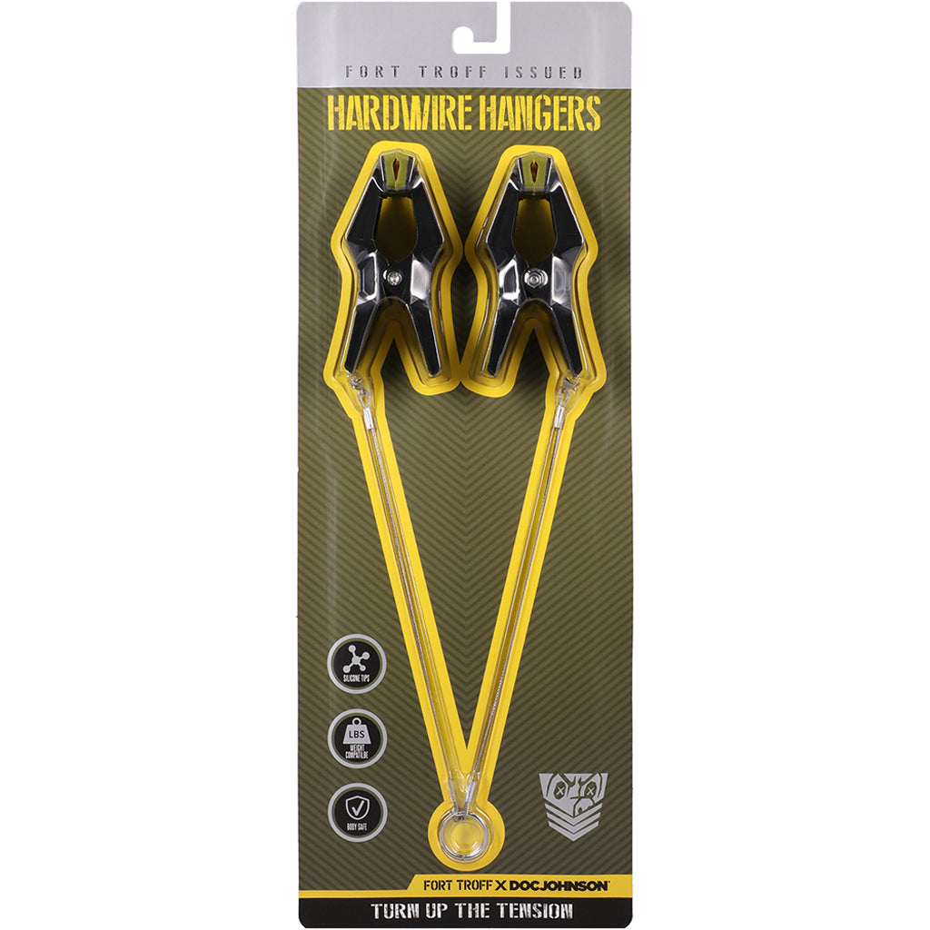 Fort Troff Tactical Hardwire Hangers - Tophatter's Adult Sex Toys Online Bondage and Fetish > Nipple Stimulators & Clamps - Tophatter Daily Deals