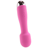 Mini Miracle Rechargeable Silicone Wand Massager Vibrators > Wands - Tophatter Daily Deals