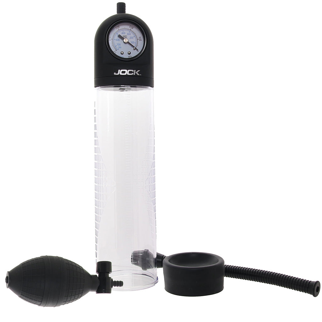 Jock Pump Up Bulb Penis Pump with Pressure Gauge Male Enhancement > Penis Pumps - Tophatter Daily Deals