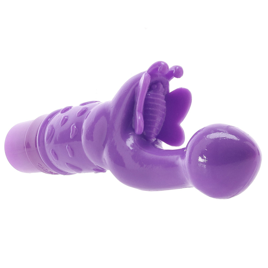 Rechargeable Butterfly Kiss Vibe in Purple Vibrators > G-Spot Vibrators - Tophatter Daily Deals