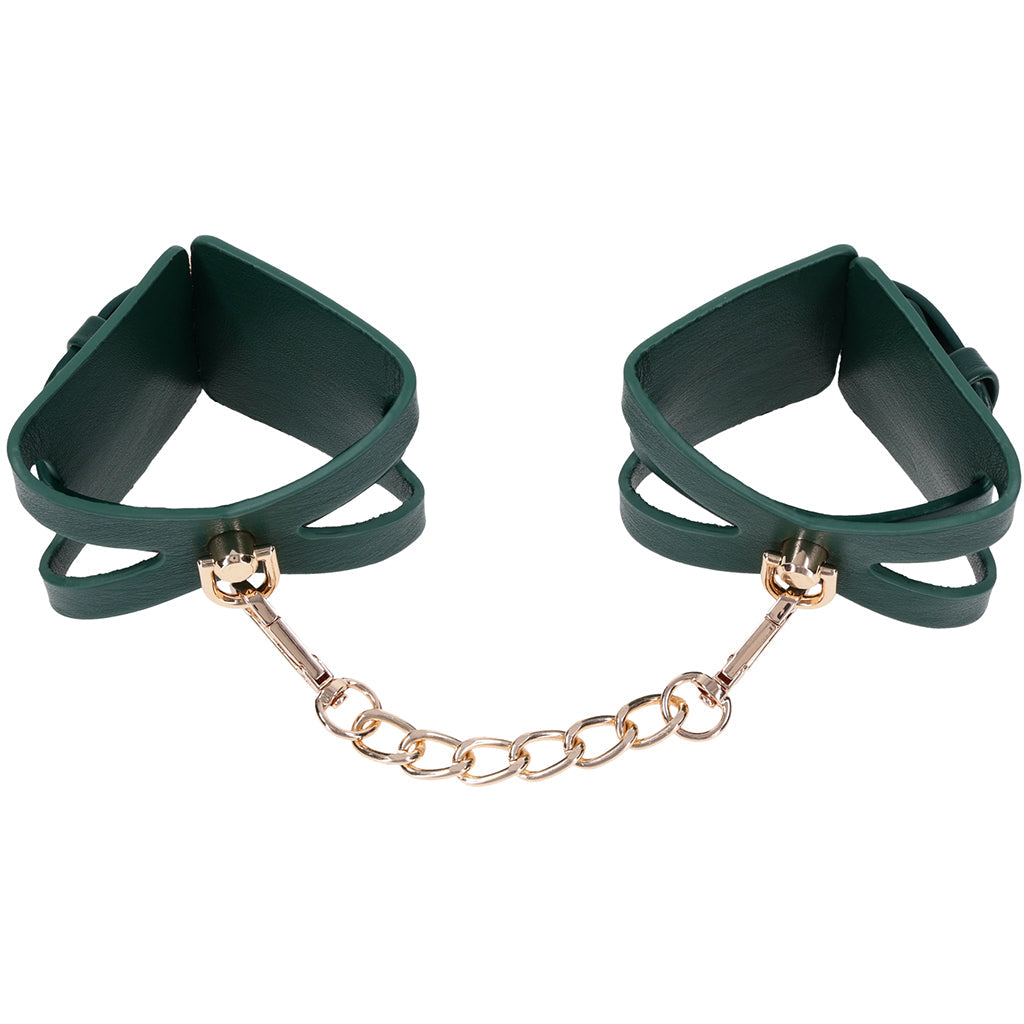 Sex & Mischief Indica Cutout Cuffs Bondage and Fetish > Wrist and Ankle Cuffs - Tophatter Daily Deals