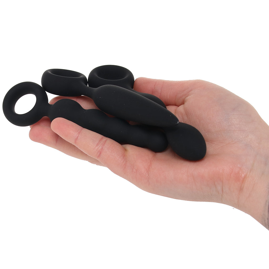 Renegade Trio 3 Piece Butt Plug Set Anal Sex Toys > Butt Plugs - Tophatter Daily Deals