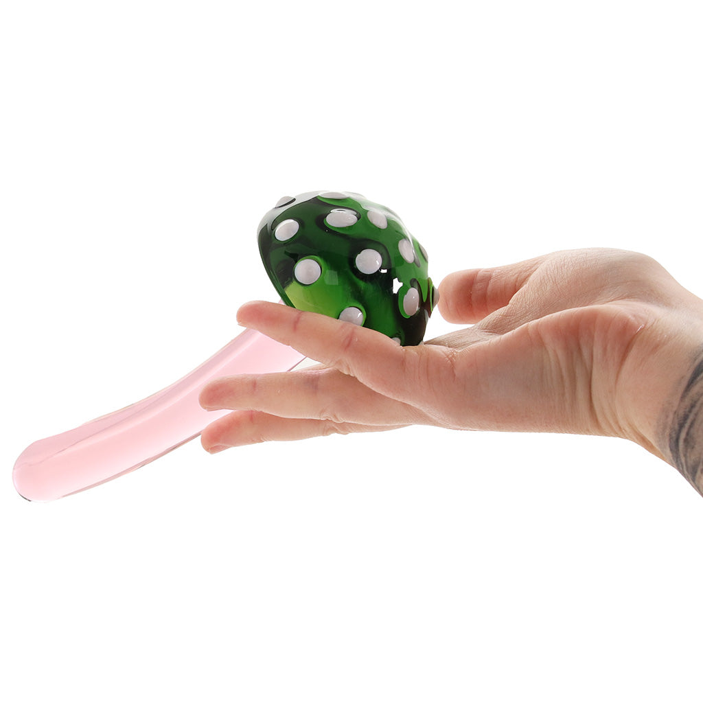 gläs Magic Mushroom Glass Dildo Dildo Sex Toys > Pyrex Glass Dildos - Tophatter Daily Deals