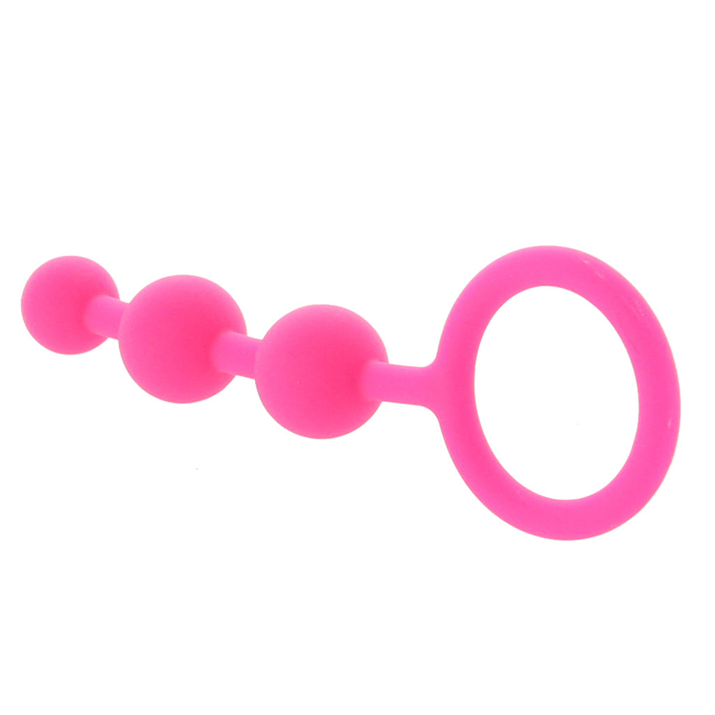 All About Anal Silicone Triple Beads - Tophatter's Adult Sex Toys Online Anal Sex Toys > Anal Beads - Tophatter Daily Deals