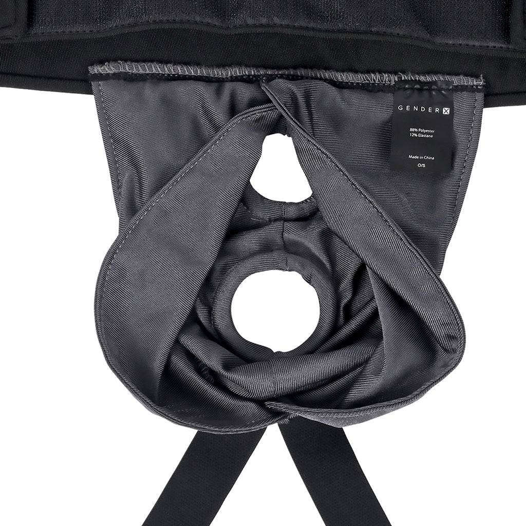 Gender X Double Rider Strap-On Harness Dildo Sex Toys > Strap-On and Harnesses - Tophatter Daily Deals
