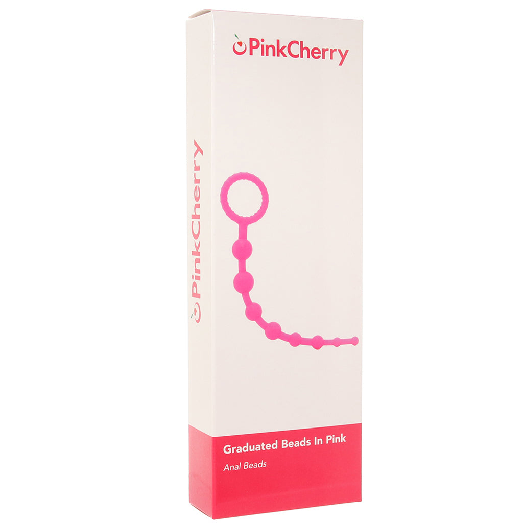 PinkCherry Graduated Anal Beads in Pink - Tophatter's Adult Products Anal Sex Toys > Anal Beads - Tophatter Daily Deals