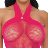 Electric Pink Halter Dress Lingerie > Lingerie - Tophatter Daily Deals