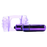 Duo-Vibrating Super Ring in Purple - Tophatter's Vibrator Deals Online Cock Rings - Tophatter Daily Deals