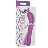 Bang! Flexible Silicone G-Spot Vibe in Purple Vibrators > G-Spot Vibrators - Tophatter Daily Deals