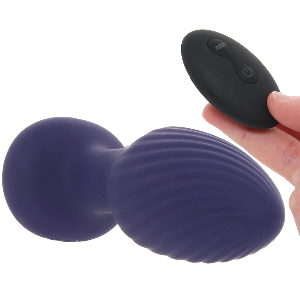 The Royale Rotating Vibrating Butt Plug Anal Sex Toys > Butt Plugs - Tophatter Daily Deals