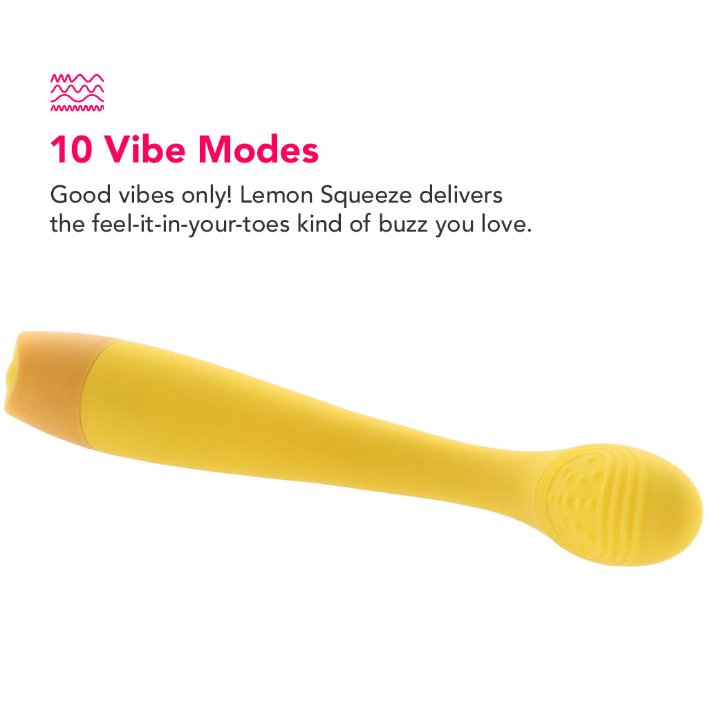 Selopa Lemon Squeeze G-Vibe Vibrators > G-Spot Vibrators - Tophatter Daily Deals
