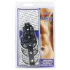 Blue Line Triple Metal C-Ring with Adjustable Ball Strap Bondage and Fetish > Cock and Ball Devices - Tophatter Daily Deals