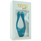 Tryst V2. Multi-Erogenous Silicone Vibe in Teal Vibrators > Clitoral Stimulators - Tophatter Daily Deals