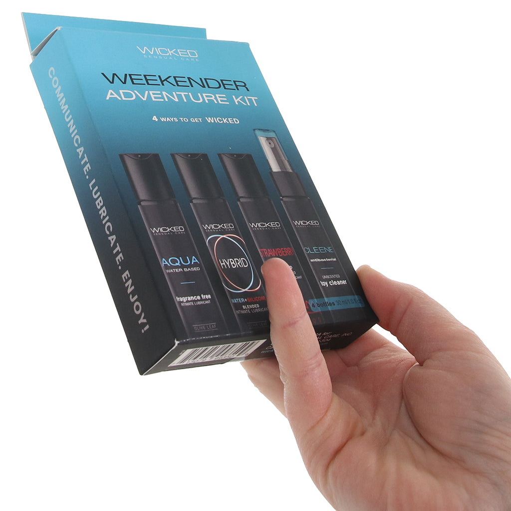 Weekender Adventure Lube Kit Lubes and Lotions > Water Based Sex Lubes - Tophatter Daily Deals