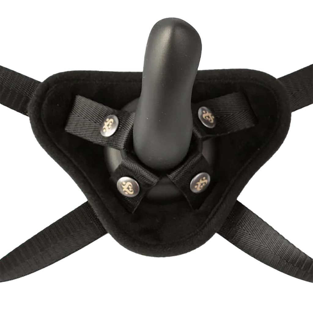Sei Mio Cocked and Loaded Strap-On with Posable Dildo - Tophatter's Adult Sex Toys Online Dildo Sex Toys > Strap-On and Harnesses - Tophatter Daily Deals
