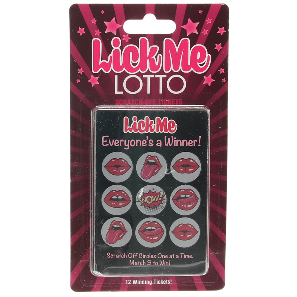 Lick Me Lotto Scratch Card - Tophatter's Adult Products Sensual Love > Games - Tophatter Daily Deals