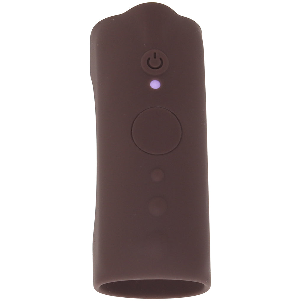 Jock Vibrating Silicone Penis Sleeve in Dark - Tophatter's Vibrator Deals Online Male Enhancement > Extenders and Sleeves - Tophatter Daily Deals