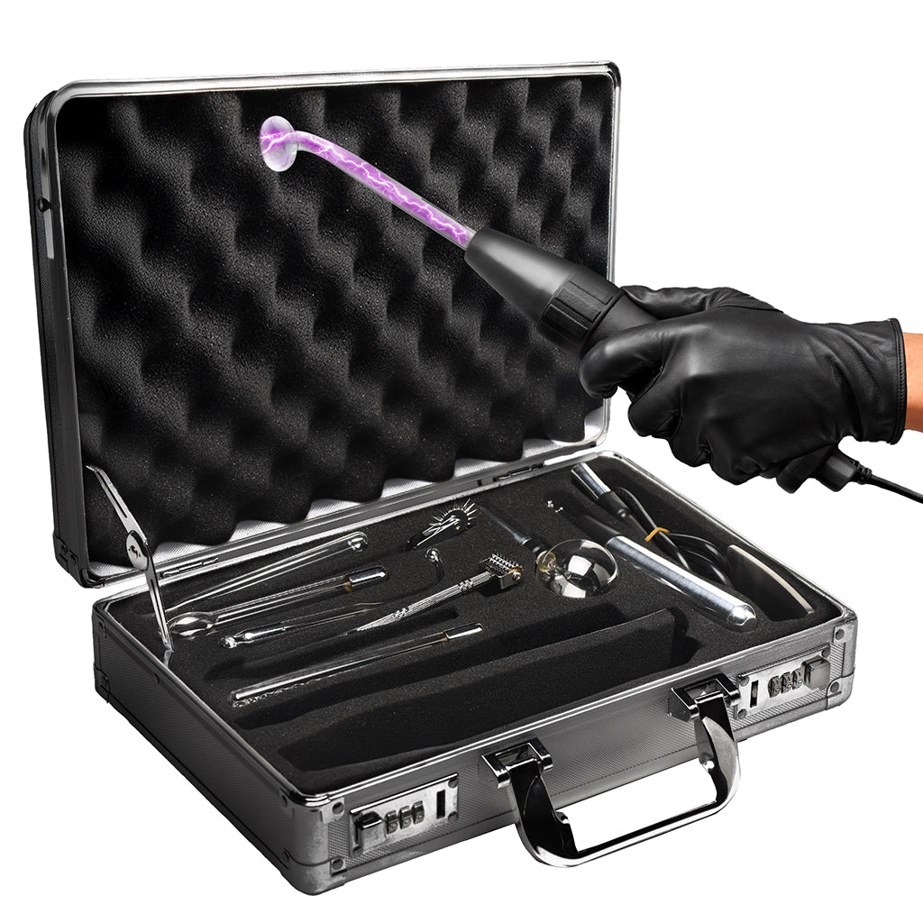 Zeus Ultimate Edition Violet Wand Set Bondage and Fetish > Electro Stim - Tophatter Daily Deals