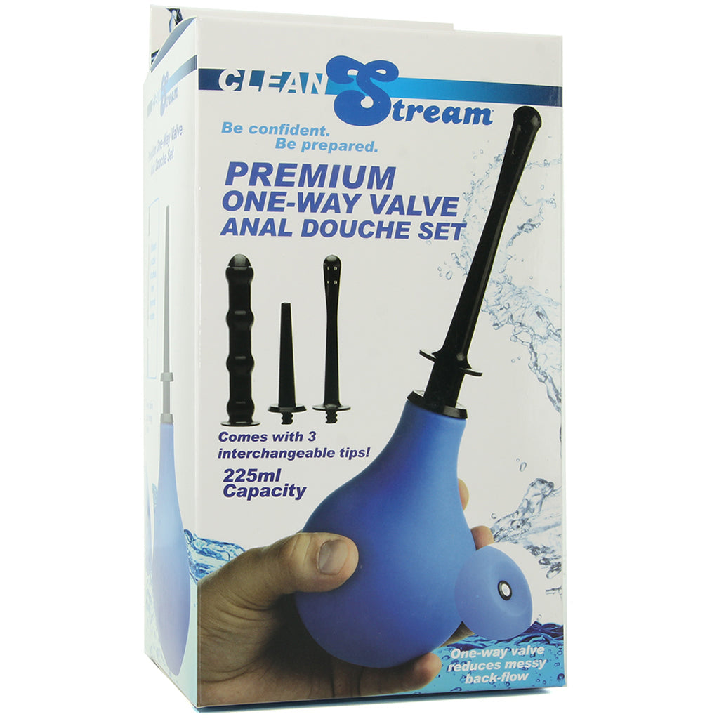 Premium One-Way Valve Anal Douche Set - Tophatter's Adult Products Anal Sex Toys > Douche and Enema - Tophatter Daily Deals