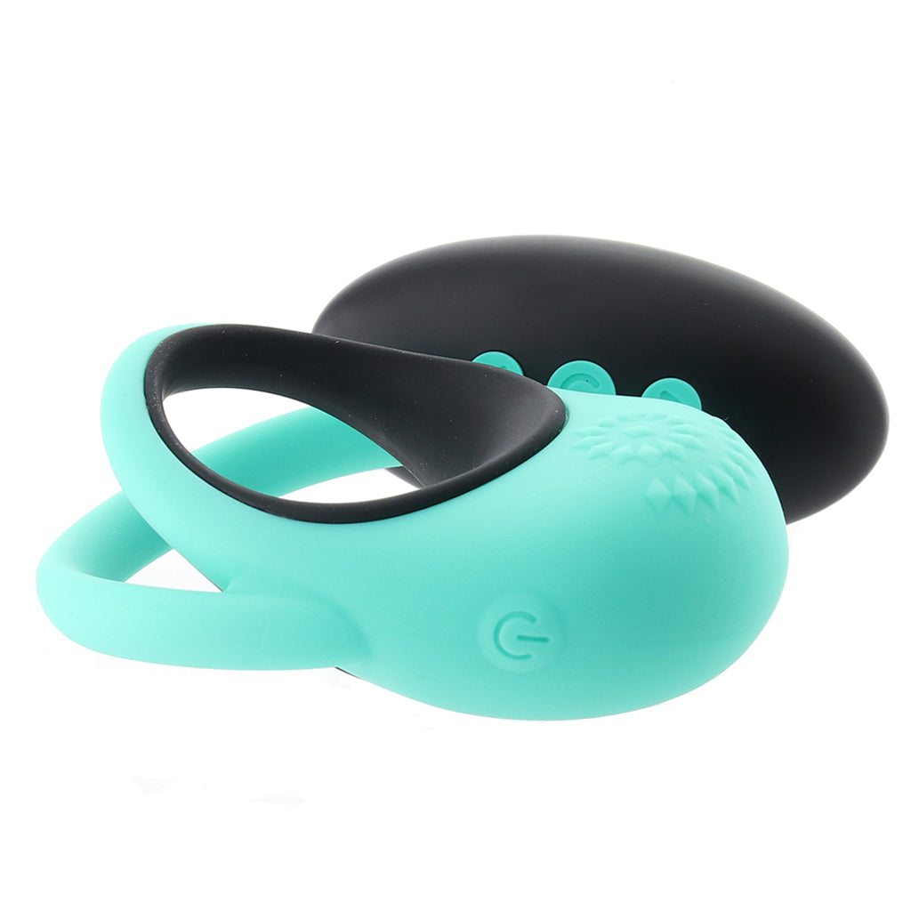 Link Up Remote Alpha Vibrating Dual Cock Ring Cock Rings - Tophatter Daily Deals