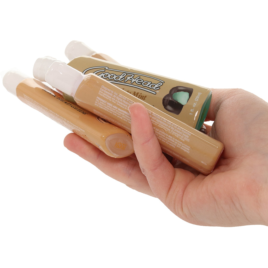 GoodHead Chocolates Slick Head Glide Pack Lubes and Lotions > Flavored Sex Lubes - Tophatter Daily Deals