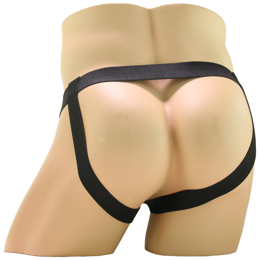 PPA Hollow Silicone Strap-On with Jock Strap in Brown Dildo Sex Toys > Strap-On and Harnesses - Tophatter Daily Deals