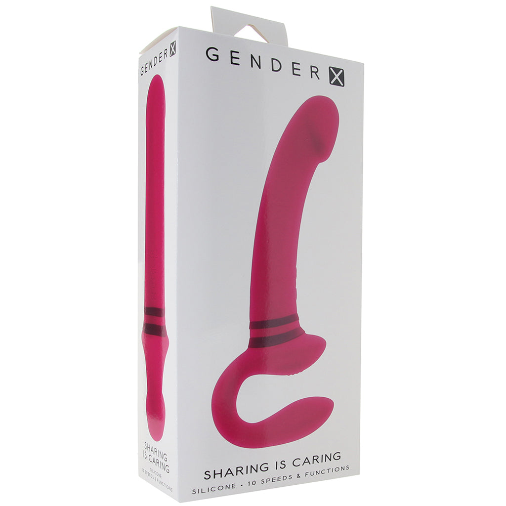 Gender X Sharing Is Caring Strapless Strap-On Vibe - Tophatter's Vibrator Deals Online Vibrators > Strap-On & Wearable - Tophatter Daily Deals