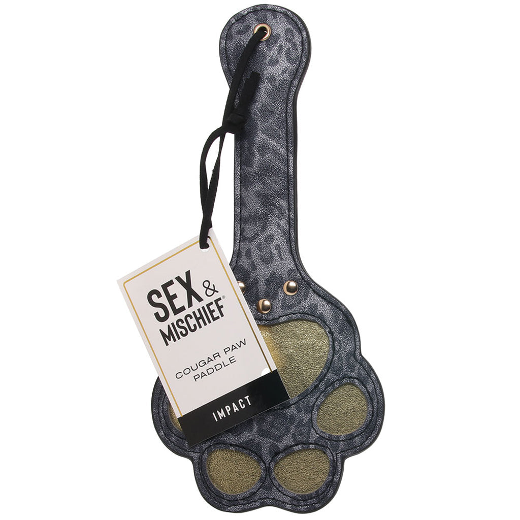 Sex & Mischief Cougar Paw Paddle Bondage and Fetish > Whips and Crops - Tophatter Daily Deals