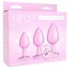 Rear Assets 3 Piece Metal Plug Set Anal Sex Toys > Butt Plugs - Tophatter Daily Deals