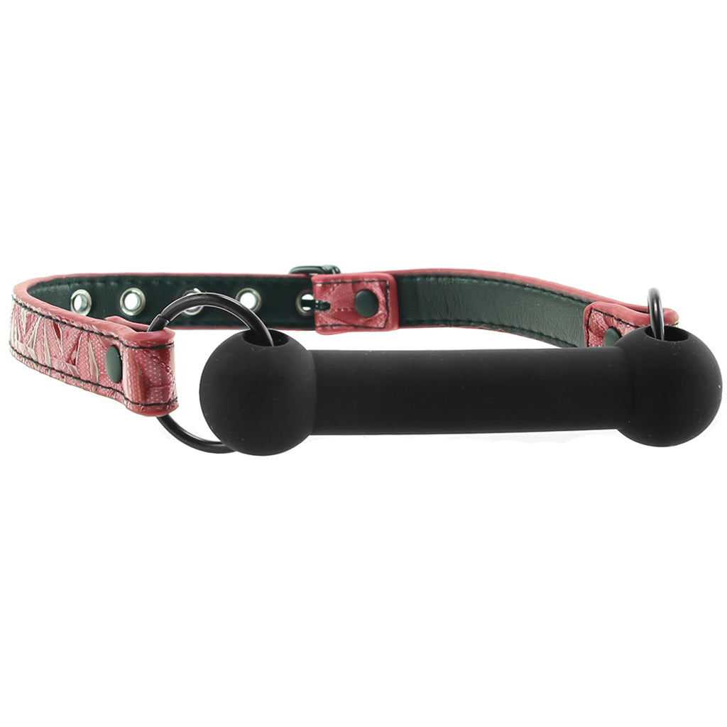 Sinful Bar Gag in Pink - Tophatter's Adult Products Bondage and Fetish > Ball Gags & Mouth Restraints - Tophatter Daily Deals