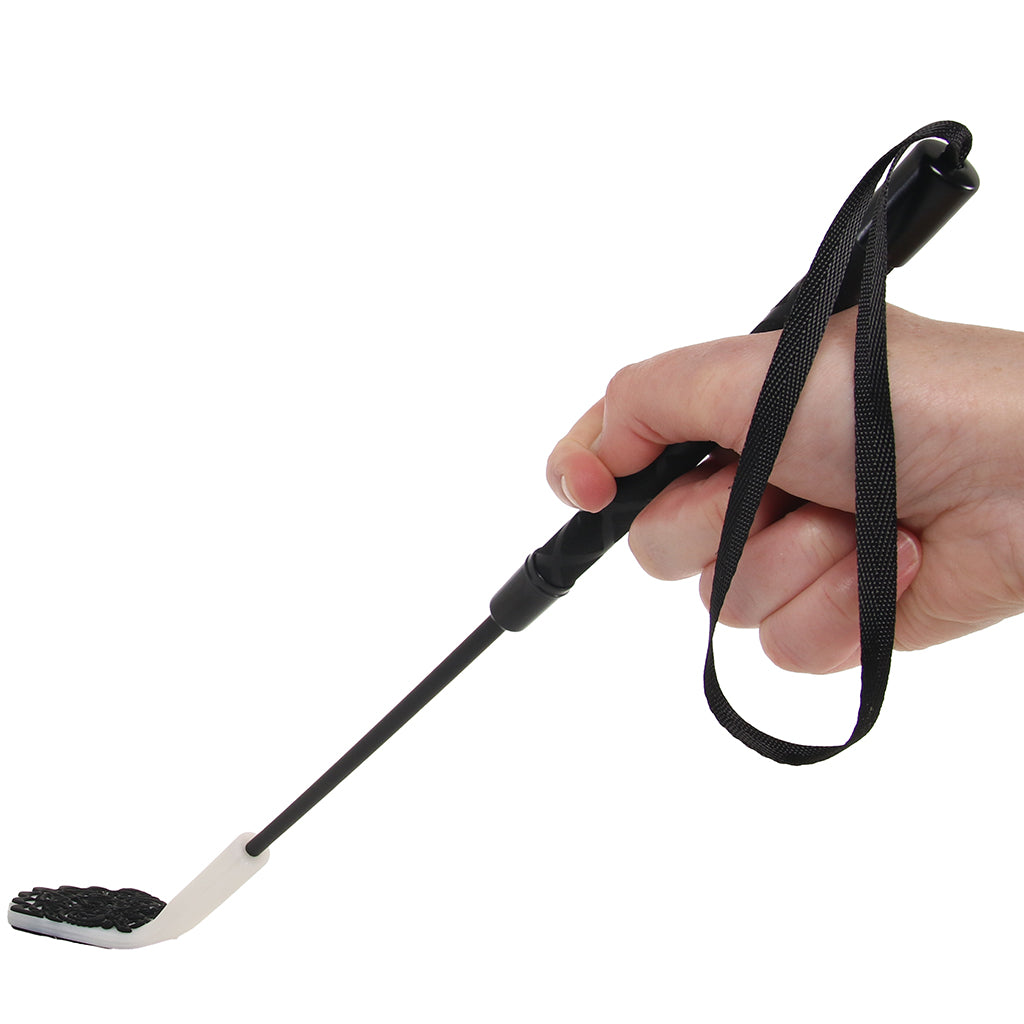 Sex & Mischief Lace Silicone Impression Crop - Tophatter's Adult Sex Toys Online Bondage and Fetish > Whips and Crops - Tophatter Daily Deals