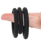 LEVELZ 3 Piece Classic Cock Ring Set in L-XXL Cock Rings - Tophatter Daily Deals