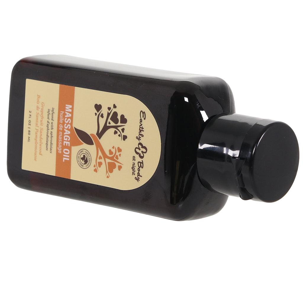 At Night Massage Oil 2oz/60ml in Grapefruit Sandalwood - Tophatter's Adult Sex Toys Online Lubes and Lotions > Erotic Massage Oils - Tophatter Daily Deals