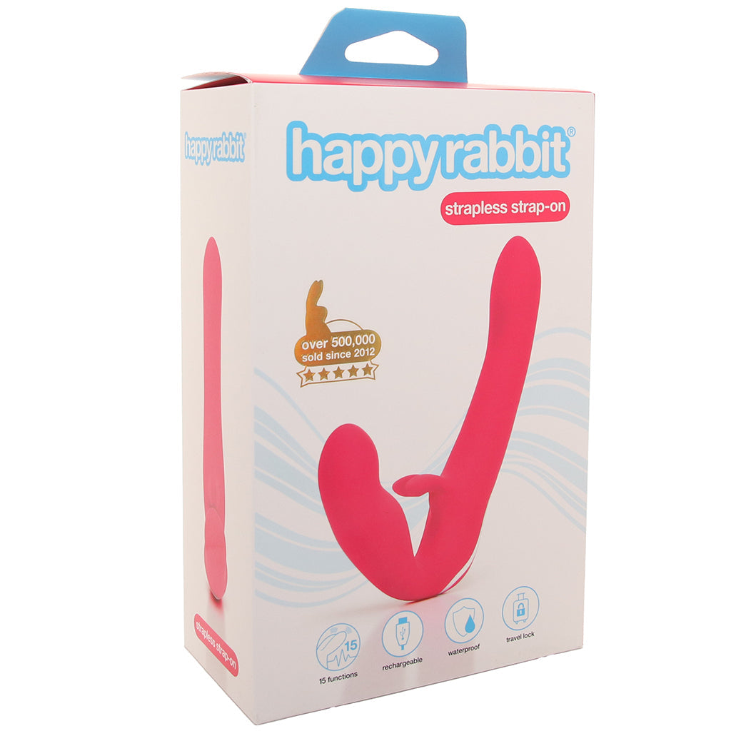Happy Rabbit Strapless Strap-On Vibrator Vibrators > Strap-On & Wearable - Tophatter Daily Deals
