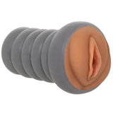 Ribbed Gripper Tight Pussy Stroker in Brown Male Masturbators > Pocket Strokers - Tophatter Daily Deals