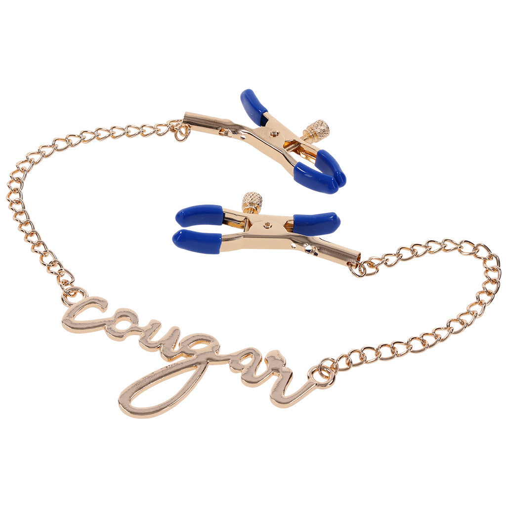 Sex & Mischief Cougar Nipple Clamps Bondage and Fetish > Nipple Stimulators & Clamps - Tophatter Daily Deals