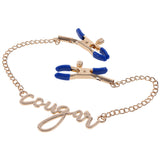 Sex & Mischief Cougar Nipple Clamps Bondage and Fetish > Nipple Stimulators & Clamps - Tophatter Daily Deals