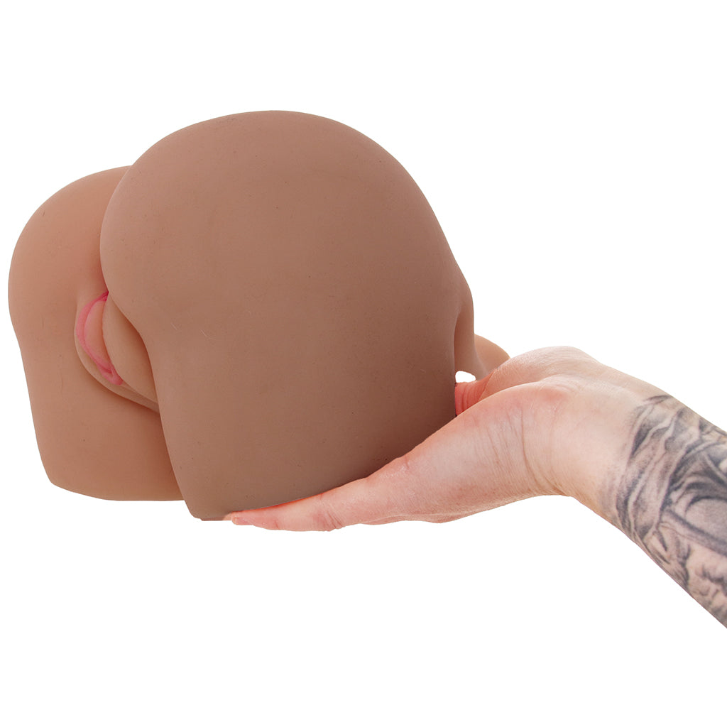 Stroke It Twerking BBL Masturbator in Brown - Tophatter's Adult Sex Toys Online Male Masturbators > Realistic Butts - Tophatter Daily Deals